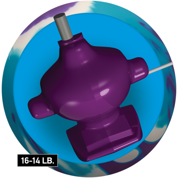 Radical Outer Limits Solid | Solid Reactive Bowling Ball – Bild 2
