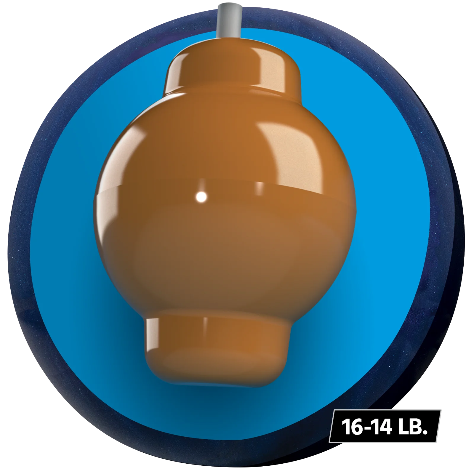 Track Tundra Blue Fire | Pearl Reactive Bowling Ball – Bild 2